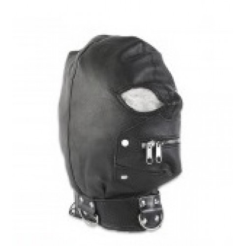 Бондажный шлем с замком