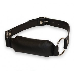 Кляп-трензель черный (иной угол)