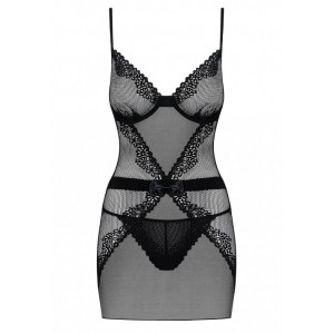 Комбинированная сорочка с трусиками Lustella L/XL (иной угол)