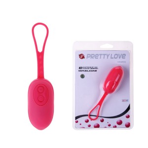 Виброяйцо с 10 режимами вибрации Pretty Love Cedric
