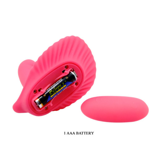 Клиторально-вагинальный вибростимулятор Pretty Love Fancy Clamshell