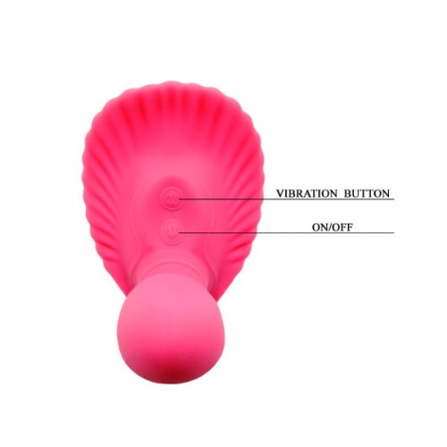 Беспроводной вибростимулятор Pretty Love Fancy Clamshell