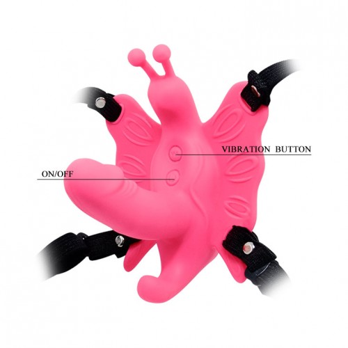 Клиторальный вибростимулятор бабочка Ultra Passionate (10 режимов)