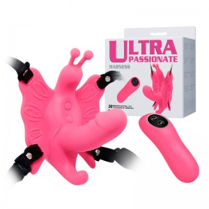Беспроводной вибростимулятор бабочка Ultra Passionate (30 режимов)
