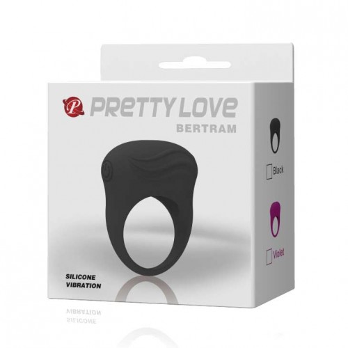 Эрекционное вибро-кольцо Pretty Love Bertram