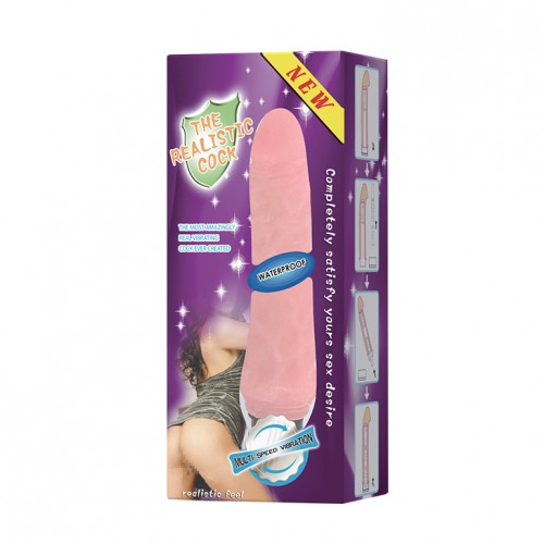 Водонепроницаемый вибратор Realistic Cock