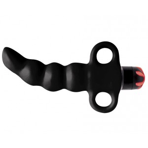 Стимулятор простаты Silicone P.E. Vibe Small Black Стимулятор простаты Silicone P.E. Vibe Small Black (иной угол)
