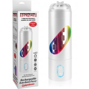 Мастурбатор вагина с ротацией PDX Rechargeable Roto-Bator Pussy