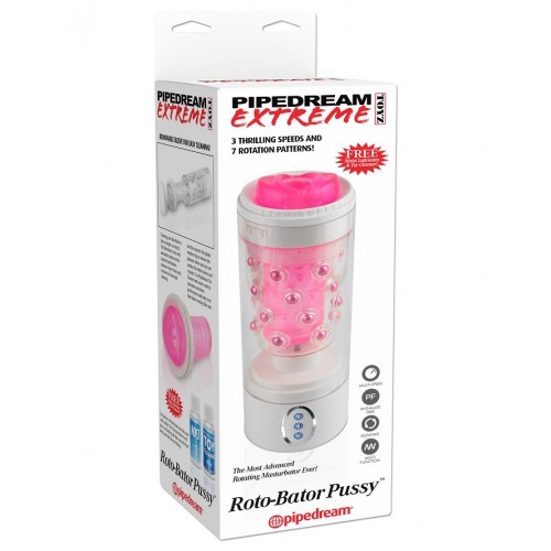 Мастурбатор вагина Pipedream Extreme Toyz Roto-Bator Pussy