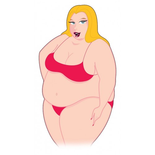 Мини-кукла для секса Travel Size Fatty Patty Blow Up Doll