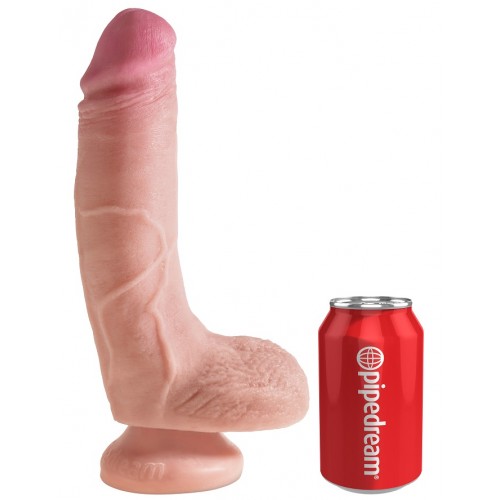 Фаллоимитатор с присоской King Cock Dual Density 8 in