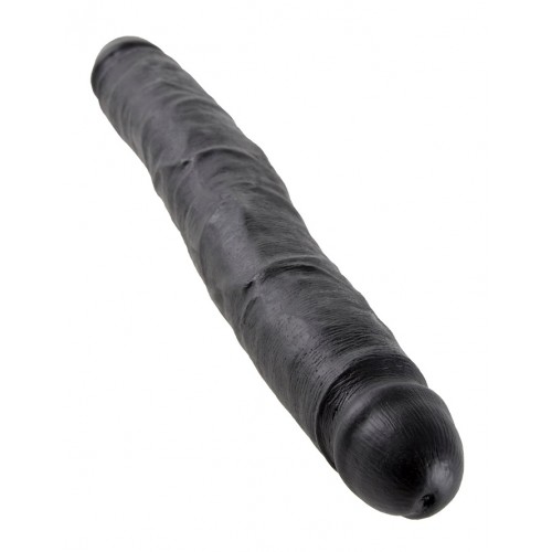 Двухсторонний фаллоимитатор King Cock 12 in Dildo Black