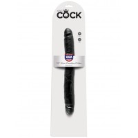 Двухсторонний фаллоимитатор King Cock 12 in Dildo Black