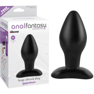 Анальная пробка AFC Large Silicone Plug Black