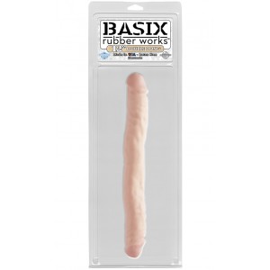 Двухсторонний фаллоимитатор Basix Rubber Works 12 in Double Dong Flesh Двухсторонний фаллоимитатор Basix Rubber Works 12 in Double Dong Flesh (иной угол)