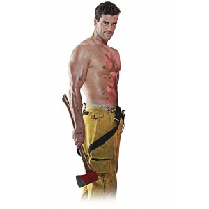 Кукла для секса Filthy Fireman Love Doll (иной угол)