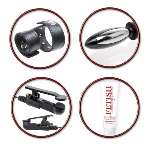 Набор для электросекса FF Series Deluxe Shock Therapy Travel Kit