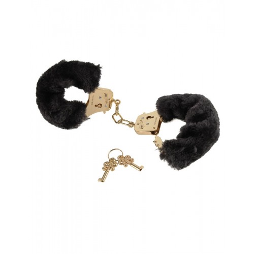 Наручники FF Gold Deluxe Furry Cuffs