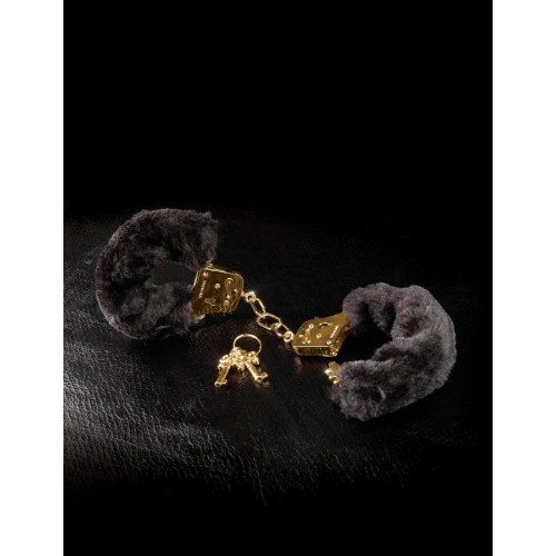 Наручники FF Gold Deluxe Furry Cuffs