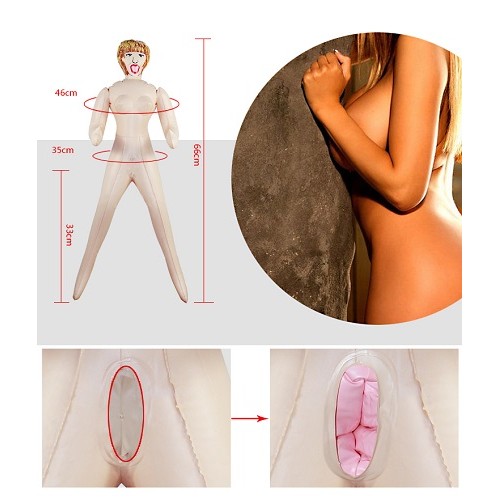 Надувная мини-кукла Romping Rosy Mini Love Doll