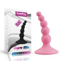 Розовая анальная втулка Lure Me small