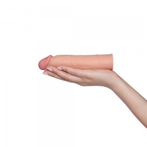 Насадка на пенис телесная Super-Realistic Penis Extension Sleeve (иной угол)