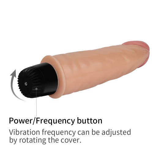 Вибратор Real Feel cyberskin Vibrator 14 см