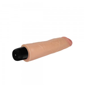 Реалистичный вибратор Real Feel cyberskin Vibrator 7.8 in (иной угол)