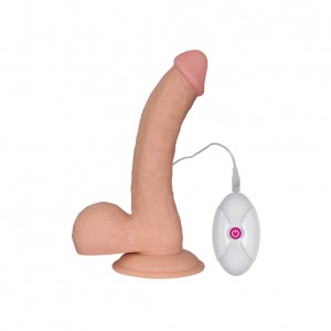 Реалистичный вибратор на присоске The Ultra Soft Dude 22,5 см Реалистичный вибратор на присоске The Ultra Soft Dude 22,5 см (иной угол)