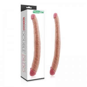Двойной фаллоимитатор-реалистик Double Penetration Double Dildo