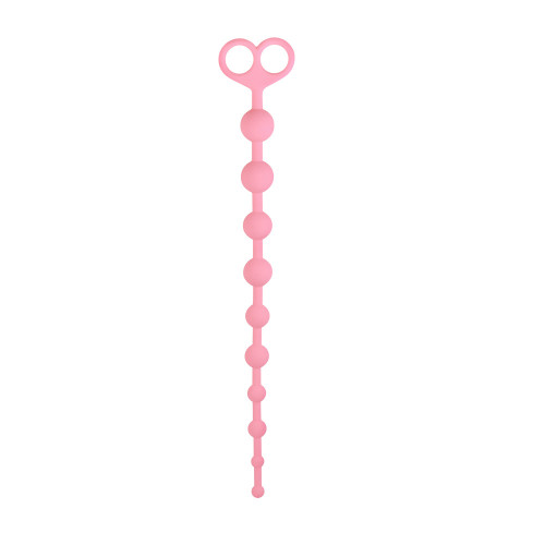 Анальная цепочка розовая Psyche’s Premium Anal Beads