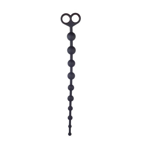 Анальная цепочка черная Psyche’s Premium Anal Beads