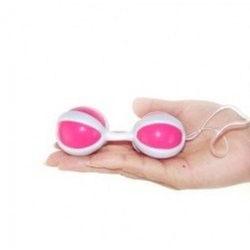 Анально-вагинальные шарики Be Mine Balls розовые