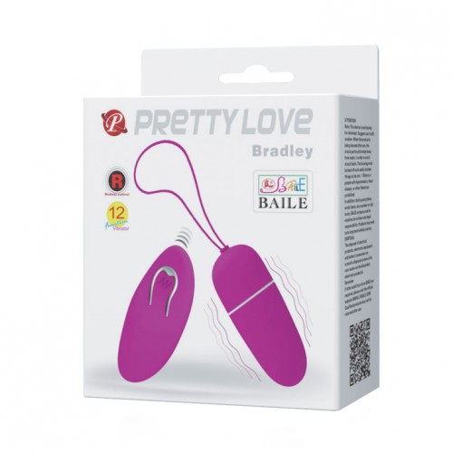 Виброяйцо с беспроводным управлением Pretty Love Bradley