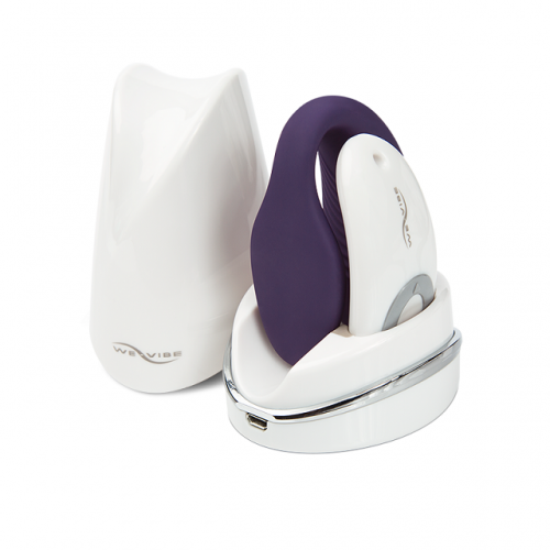 We-Vibe Sync Фиолетовый вибромассажер для пар с дистанционным пультом