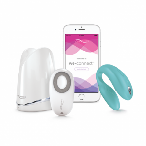 We-Vibe Sync Мятный вибромассажер для пар с дистанционным пультом