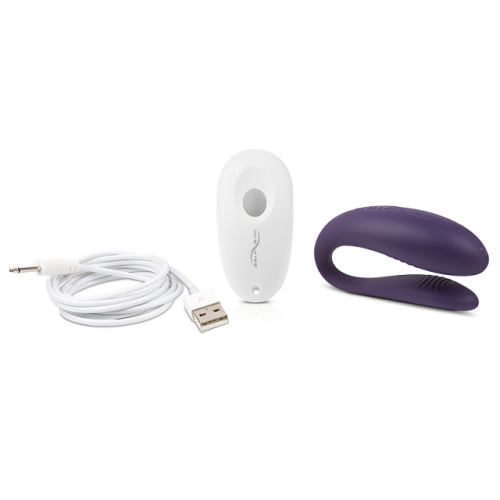 We-Vibe Unite Вибромассажер фиолетовый для пар с дистанционным пультом