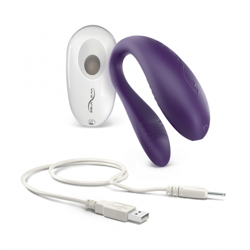 We-Vibe Unite Вибромассажер фиолетовый для пар с дистанционным пультом