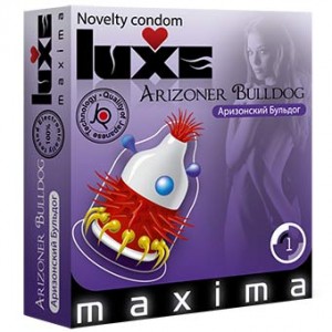 Презервативы Luxe Maxima Аризонский Бульдог