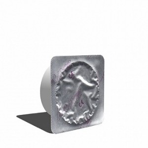 Презервативы Luxe Maxima White Глубинная Бомба (иной угол)