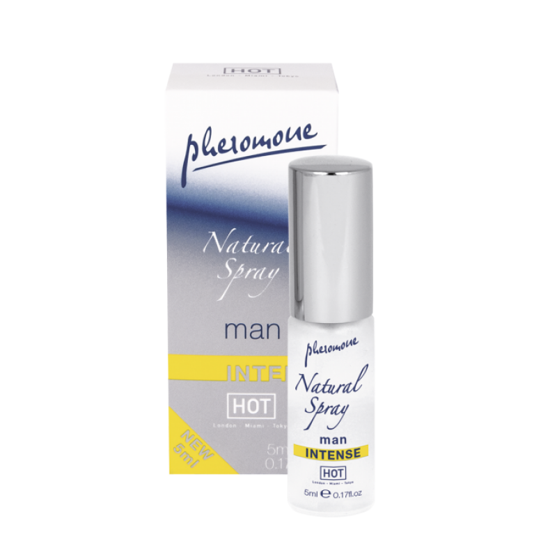 Духи для мужчин с феромонами Natural Spray Intense 5 мл, без запаха