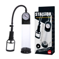Вакуумная помпа с манометром Stallion
