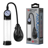 Вакуумная помпа с манометром и электронасосом Automatic Gauge Pump