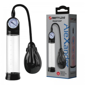Вакуумная помпа с манометром и электронасосом Automatic Gauge Pump