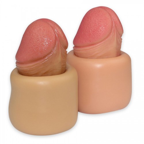 Насадка на пенис Revolutionary Silicone Nature Extender телесная плюс 6 см