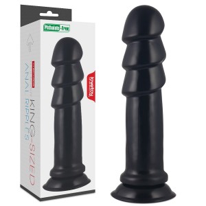 Черный фаллоимитатор King-Sized Anal Ripples