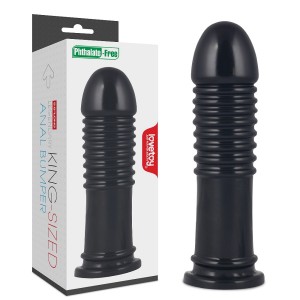 Черный фаллоимитатор King-Sized Anal Bumper