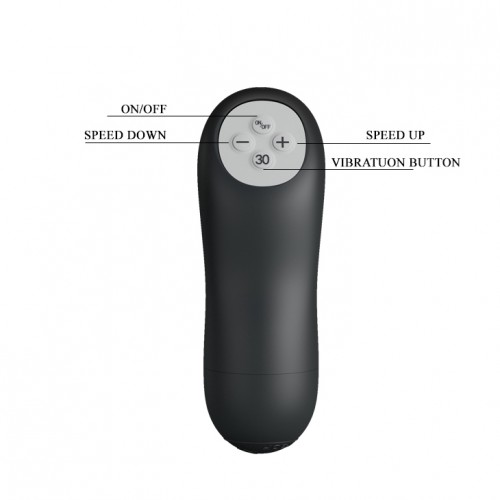 Черный мультирежимный вибромассажёр для пар Indulgence Pluse (We-Vibe 3)