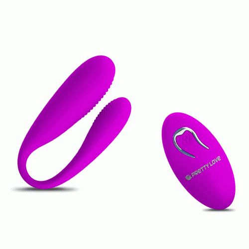 Вибратор для двоих с дистанционным управлением Pretty Love Aldrich