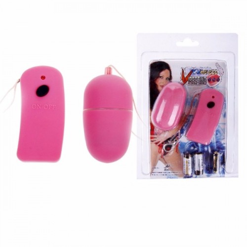Виброяйцо с беспроводным управлением Wireless Vibrating Egg розовое 